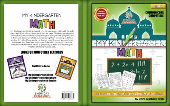 Paperback My Kindergarten Math Book