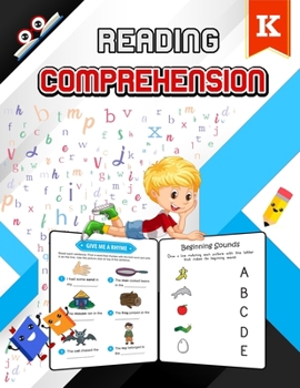 Reading Comprehension Activity Workbook - Preschool & Kindergarten - Color Edition: Games and Activities to Support Kindergarten; Preschool Skills, Reading Comprehension Kindergarten and Preschool