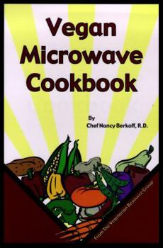 Paperback Vegan Microwave Cookbook Book