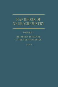 Paperback Metabolic Turnover in the Nervous System Book