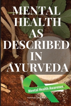 Paperback Mental Health as described in Ayurveda Book