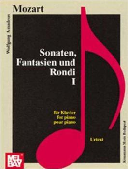 Paperback Sonatas, Phantasies & Rondi I Book