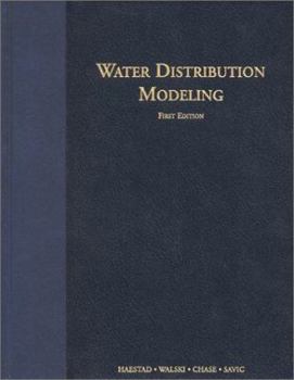 Hardcover Water Distribution Modeling Book