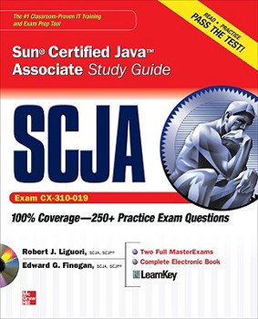 Paperback SCJA Sun Certified Java Associate Study Guide (Exam CX-310-019) [With CDROM] Book