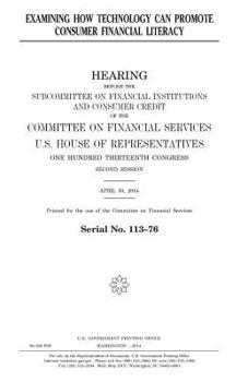 Examining how technology can promote consumer financial literacy