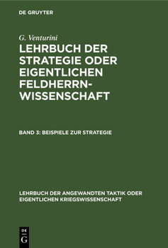 Hardcover Beispiele Zur Strategie [German] Book