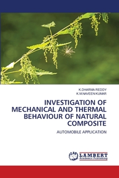 Investigation of Mechanical and Thermal Behaviour of Natural Composite