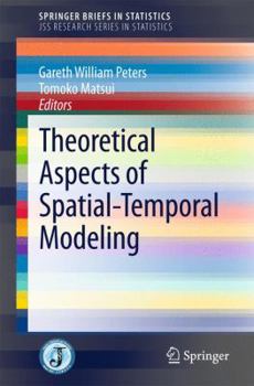 Paperback Theoretical Aspects of Spatial-Temporal Modeling Book