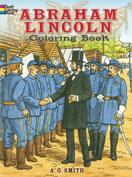 Paperback Abraham Lincoln Coloring Book