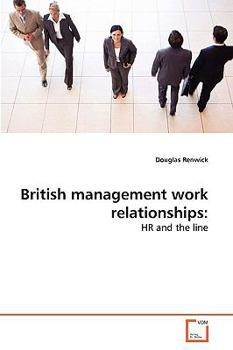 Paperback British management work relationships Book