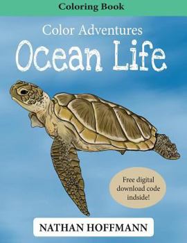 Paperback Color Adventures Ocean Life Book