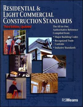 Paperback Residential and Light Commercial Construction Standards Book