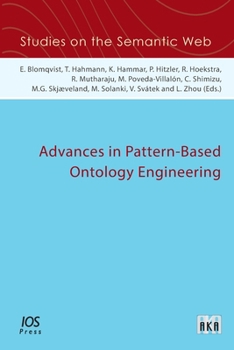 Paperback Advances in Pattern-Based Ontology Engineering Book