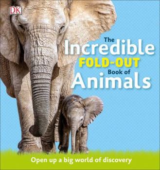 Hardcover The Incredible Fold-Out Book of Animals Book