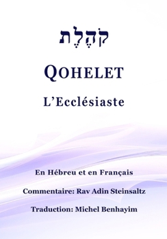 Paperback Qohelet: L'Ecclésiaste [French] Book