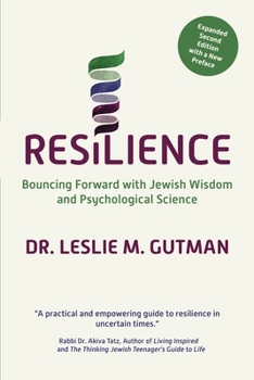 Paperback Resilience: Bouncing Forward with Jewish Wisdom and Psychological Science Book