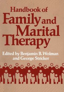 Paperback Handbook of Family and Marital Therapy Book