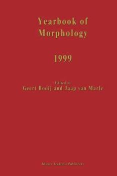 Paperback Yearbook of Morphology 1999 Book