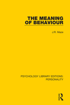 Paperback The Meaning of Behaviour Book