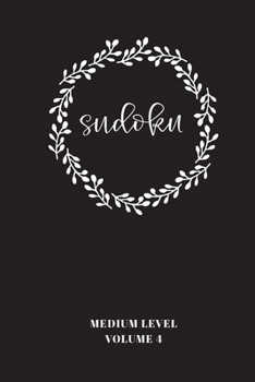 Paperback Sudoku - Medium Level Volume 4 [Large Print] Book