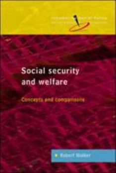 Paperback Social Security and Welfare: Concepts and Comparisons Book