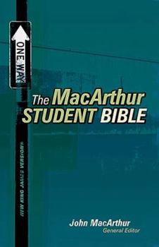 Hardcover MacArthur Student Bible-NKJV-Personal Size Book