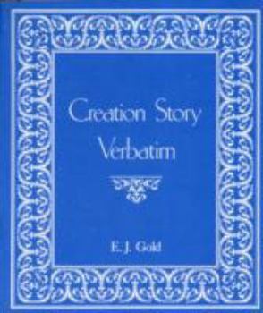 Paperback Creation Story Verbatim Book