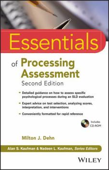 Paperback Essentials of Processing Assessment [With CD (Audio)] Book