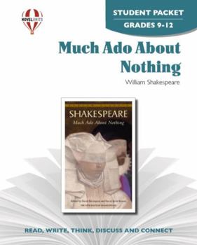 Paperback Much Ado About Nothing - Student Packet by Novel Units Book