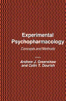 Paperback Experimental Psychopharmacology Book