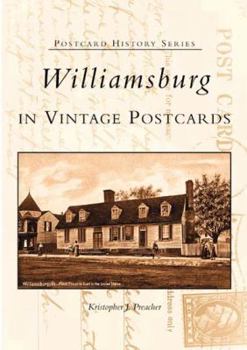 Paperback Williamsburg in Vintage Postcards Book