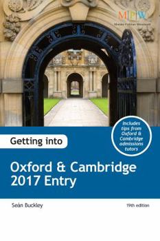 Paperback Getting into Oxford & Cambridge 2017 Entry Book
