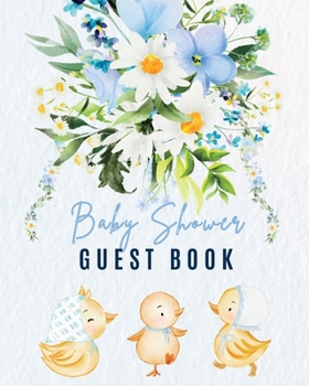 Paperback Baby Shower Guest Book: A Collection of Wishes, Memories, and Advice Book