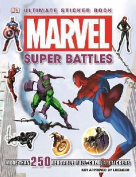 Paperback Marvel Super Battles Ultimate Sticker Book