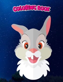 Paperback Coloring Book: Thumper, Children Coloring Book, 100 Pages to Color Book