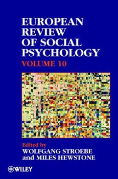 Paperback European Review of Social Psychology, Volume 10 Book