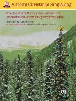 Paperback Alfred's Christmas Sing-along for Easy Piano and Voice Book