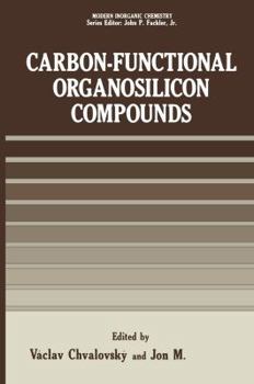 Paperback Carbon-Functional Organosilicon Compounds Book