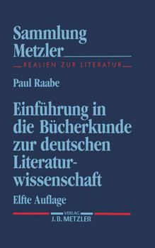 Paperback Einführung in Die Bücherkunde Zur Deutschen Literaturwissenschaft [German] Book