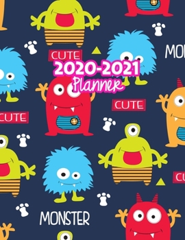 2020-2021 Planner: Two Year Calendar Organizer and Goal Journal | January 2020 - December 2021 Daily, Weekly and Monthly Planner Book with Back Sticker Expression Wall for 2 Years | Design Code 569930