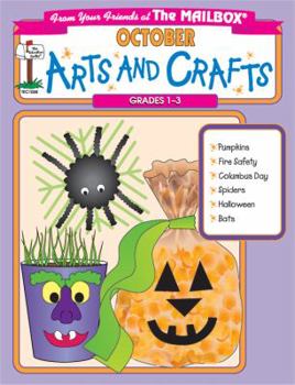 Paperback Mailbox October Arts and Crafts grades 1-3 Book