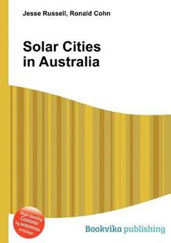 Paperback Solar Cities in Australia Book