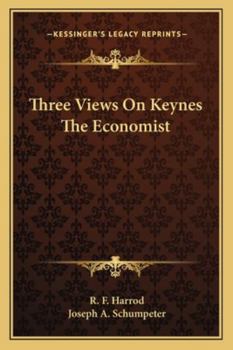 Paperback Three Views On Keynes The Economist Book