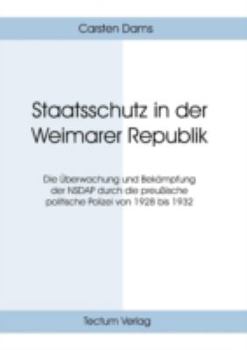 Paperback Staatsschutz in der Weimarer Republik [German] Book