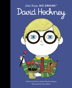 Hardcover David Hockney Book