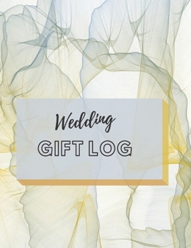 Paperback Wedding Gift Log: Present Receipt Log Book