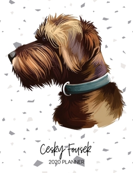 Paperback Cesky Fousek 2020 Planner: Dated Weekly Diary With To Do Notes & Dog Quotes Book