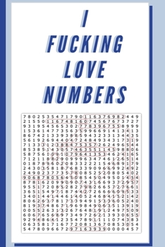 Paperback I Fucking Love Numbers: Number Search Volume 1 [Large Print] Book