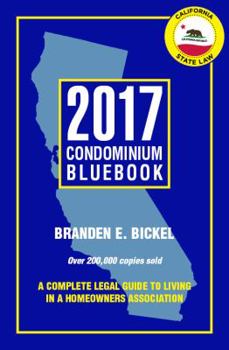 Paperback 2017 California Condominium Bluebook Book