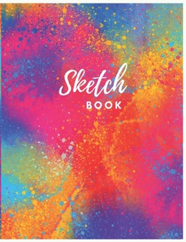 Sketch Book: Colorful Abstract sketch : Sketchbook : Notebook for Drawing : Creative Doodling. Notebook : Sketchbook, Workbook, Handbook To Draw and ... (Abstract Creative Sketch Book : Notebook)